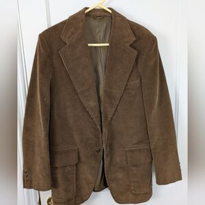 Vintage Kmart Brown Corduroy Blazer Size 40